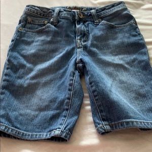 Girls Justice Denim shorts. Size 10